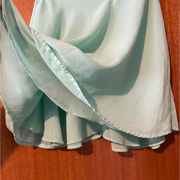 Sweet Journey teal flowy tank top. Size small. - Picture 7 of 7